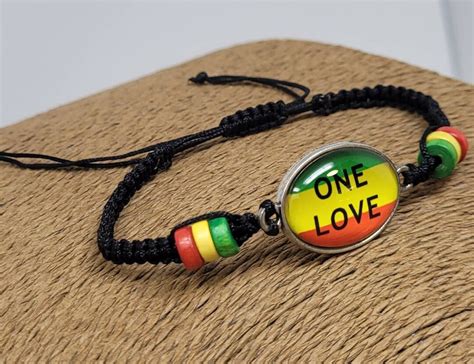 one love bracelet|one love jamaican bracelet.